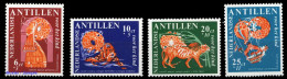 1967, Niederländische Antillen, 183-86, ** - Antilles