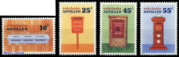 1986, Niederländische Antillen, 592-95, ** - Antilles