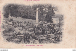 A15-31) MONTREJEAU (HAUTE GARONNE) LE FOIRAIL  - MARCHE AUX BESTIAUX - ( 2 SCANS ) - Montréjeau