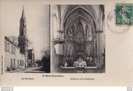 A26-47) BON ENCONTRE - LA BASILIQUE -  INTERIEUR DE LA BASILIQUE - ( CARTE GLACEE , PERRER ) - Bon Encontre