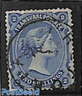 South Africa 1878 Transvaal, 2sh, Used, Used Stamps - Gebraucht