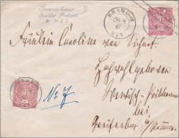 NDP: Ganzsachenumschlag Von Grimbuh 1868 - Brieven En Documenten