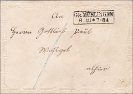 NDP: Brief Von Mühlingen - Storia Postale
