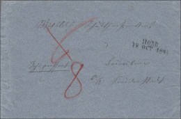 Württemberg: Brief Von Horb Nach Frankfurt 1841 - Storia Postale