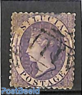 Saint Lucia 1864 6d, Perf. 12.5, Stamp Out Of Set, Used Stamps - St.Lucie (1979-...)
