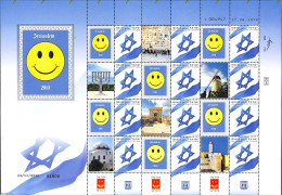 Israel 2010 My Stamp, M/s With Personal Tabs, Mint NH - Nuevos (con Tab)