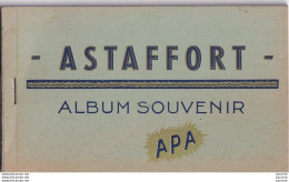J20-47) ASTAFFORT -  ALBUM SOUVENIR - CARNET COMPLET DE 8 CPA -  EDITEUR APA ALBI - ( 3 SCANS ) - Astaffort