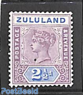 South Africa 1894 Zululand, 2.5d, Stamp Out Of Set, Unused (hinged) - Ungebraucht