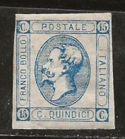 Italie 1863 N°Y.T. ;  11 * - Neufs