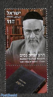 Israel 2021 Rabbi Yitzak Nissim 1v, Mint NH, Religion - Judaica - Nuevos