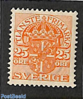 Sweden 1910 On Service 25o, Stamp Out Of Set, Unused (hinged) - Altri & Non Classificati