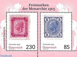 Austria 2021 Stamps Of 1905 S/s, Mint NH, Stamps On Stamps - Neufs