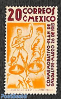 Mexico 1938 20c, Stamp Out Of Set, Unused (hinged) - Messico
