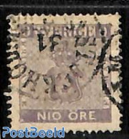 Sweden 1858 9o, Used, Used Stamps - Gebraucht