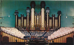 CPM-33921-USA (UT) Salt Lake City-Choir And Organ Of The Mormon Tabernacle-Livraison Offerte - Salt Lake City