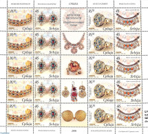 Serbia 2006 Jewelry M/s, Mint NH, Art - Art & Antique Objects - Serbia