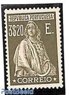 Portugal 1926 3.20, Stamp Out Of Set, Mint NH - Neufs
