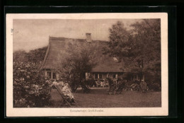 AK Hamburg-Gross-Borstel, Blick Auf Das Soldatenheim  - Nord