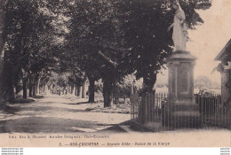 B22-47) BON ENCONTRE - GRANDE ALLEE - STATUE DE LA VIERGE  - ( 2 SCANS ) - Bon Encontre