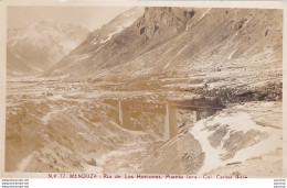  MENDOZA ( ARGENTINA )  RIO DE LOS HORCONES , PUENTE INCA - COLEC. CARLOS BIRLE  - ( 2 SCANS  ) - Argentina