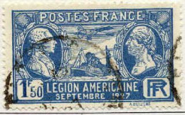 France Poste Obl Yv: 245 Mi:225 Légion Américaine Washington & Lafayette (cachet Rond) - Usati