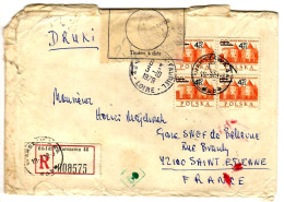 79390 -  CHARGE De WARSZAWA Pour La France - Cartas & Documentos