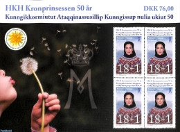 Greenland 2022 Princess Mary 50th Birthday S/s, Mint NH, History - Kings & Queens (Royalty) - Nuovi