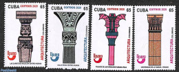 Cuba 2020 UPAEP, Architecture 4v, Mint NH, U.P.A.E. - Nuevos