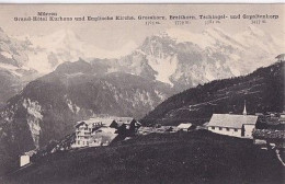 MURREN           GRAND HOTEL KURHAUS UND ENGLISCHE KIRCHE - Mürren