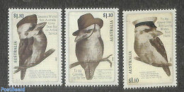 Australia 2022 ANZAC, Birds 3v, Mint NH, History - Nature - Militarism - Birds - Unused Stamps