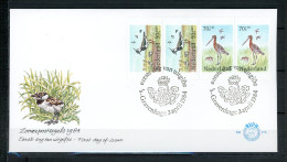 AC15-5 Pays-Bas FDC 1er Jour N° 1216a + 1217a Oiseaux  A Saisir !!! - FDC