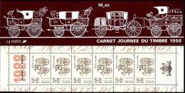 France Carnet N** Yv:BC2526A Mi:14H Journée Du Timbre Voiture Montée (Thème) - Kutschen