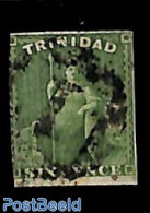 Trinidad & Tobago 1859 6d, Used, Narrow Margins, Used Stamps - Trinidad & Tobago (1962-...)
