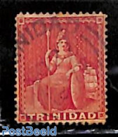 Trinidad & Tobago 1859 1d, Perf. 14, Used, Used Stamps - Trindad & Tobago (1962-...)