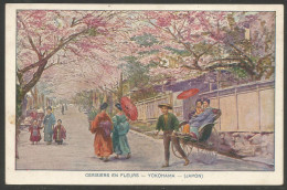 Carte P ( Yokohama / Cerisiers En Fleurs ) - Yokohama