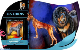 Djibouti 2016 Dogs, Mint NH, Nature - Dogs - Dschibuti (1977-...)