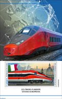 Guinea, Republic 2023 European High-speed Trains, Mint NH, Transport - Railways - Trains