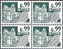 France Préo N** Yv:167 Mi:2188 Château De Kerjean (Bloc De 4) (Thème) - Castelli