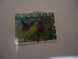 TAIWAN   USED   STAMPS  ANIMALS BATS - Vleermuizen