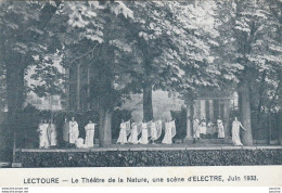 D3-32) LECTOURE (GERS) LE THEATRE DE LA NATURE - UNE SCENE D ' ELECTRE , JUIN 193   - 2 SCANS) - Lectoure