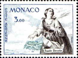 Monaco Avion N** Yv: 75 Mi:671 Sainte Dévote - Airmail
