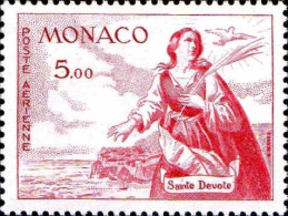 Monaco Avion N** Yv: 77 Mi:672 Sainte Dévote - Poste Aérienne