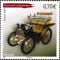 Andorra 2009  MiNr. 695 Transport Cars Motor Vehicles Renault Type A (1898) 1v MNH** 1,40 € - Ongebruikt