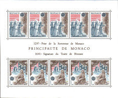 Monaco Bloc N** Yv:22 Mi:19 Europa Faits Historiques (Thème) - 1982