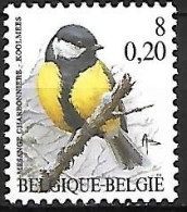 Belgium - MNH ** BUZIN -  8 BEF - 0.20 €  / 2000 : Koolmees -  Great Tit  -  Parus Major - Uccelli Canterini Ed Arboricoli