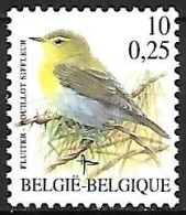 Belgium - MNH ** BUZIN -  10 BEF - 0.25 €  / 2000 : Fluiter -  Wood Warbler -   Phylloscopus Sibilatrix - Passereaux