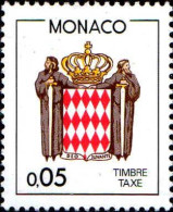 Monaco Taxe N** Yv:75/82 Armoiries De La Principauté (Thème) - Briefmarken