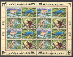 Nations Unies  Genève   389/393  En Feuillet   * *   TB   Faune    - Unused Stamps