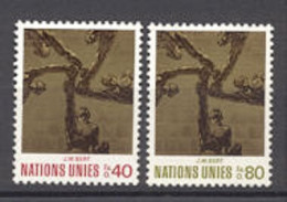 Nations Unies  Genève   28/29  * *  TB    - Neufs