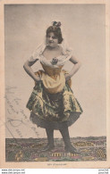 E21- ARTISTE  FEMME - FRAU - LADY - Mlle FRANQUET  - (OBLITERATION  1901 - 2 SCANS) - Artisti